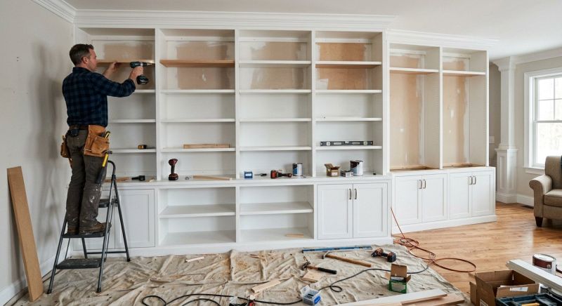 Built In Shelving Service in Fairfax, VA