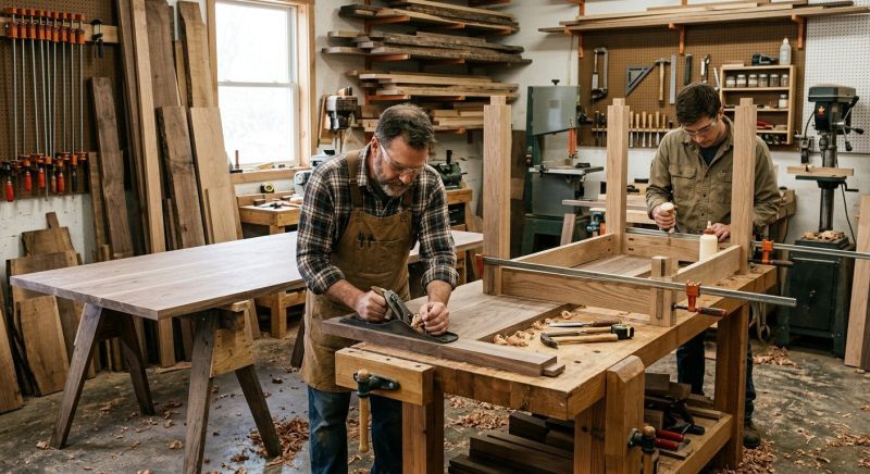Custom Furniture Construction in Alexandria, VA