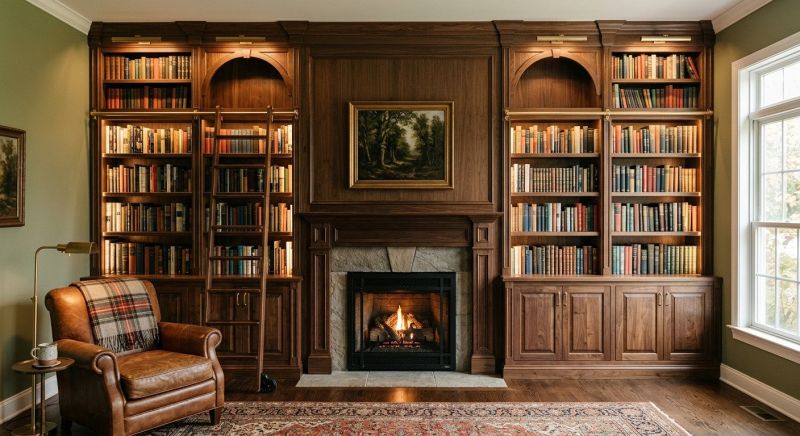 Bookshelves Installation in Winston Salem, NC