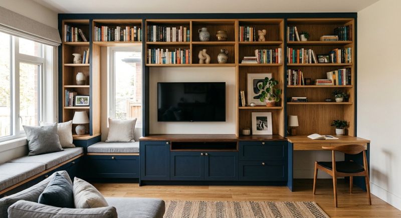 Built In Desk Installation in Charlotte, NC