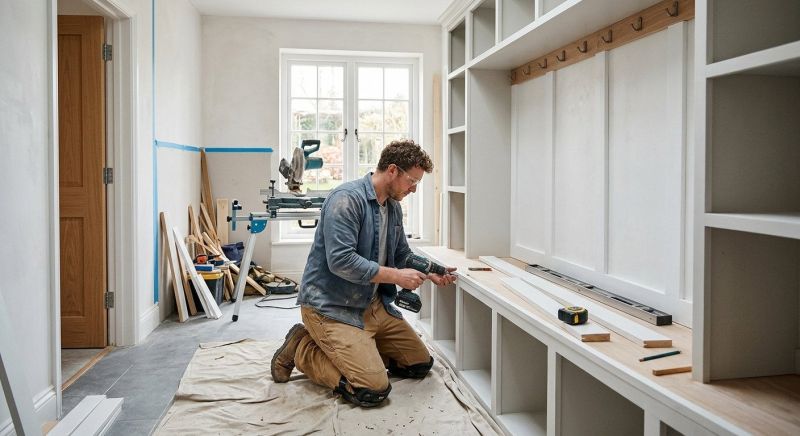 Built In Storage Installation in Alexandria, VA