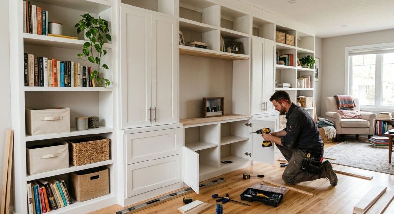 Built In Storage Installation in Charlotte, NC