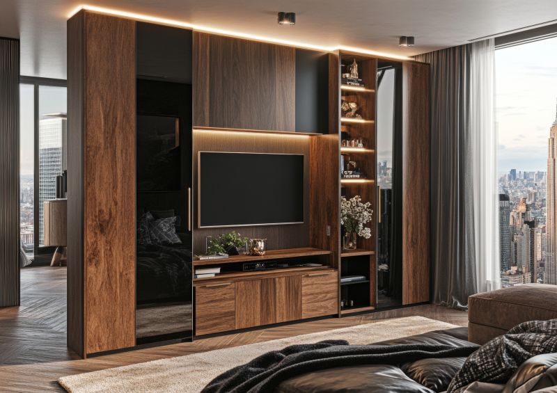 Built In Tv Cabinetry in Greensboro, NC