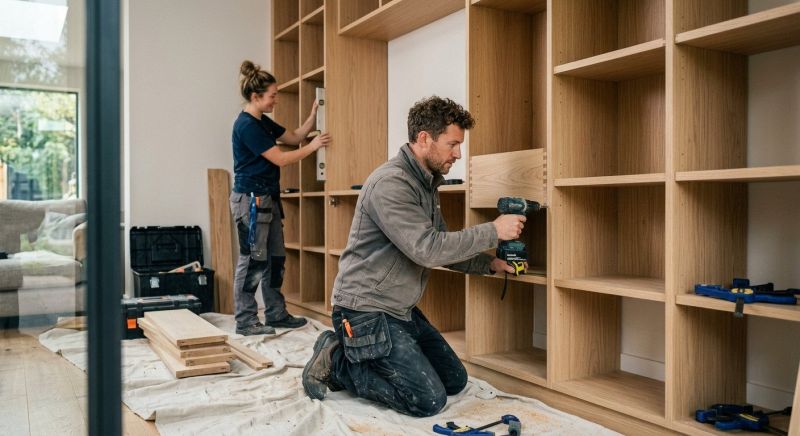 Custom Shelving Installation in Winston Salem, NC