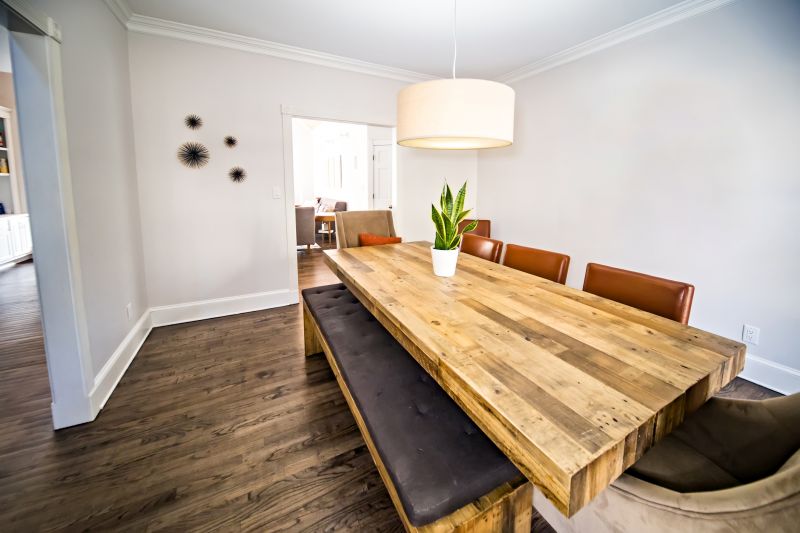 Elegant Stained Dining Table